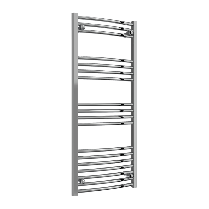 Reina Capo Curved Electric Mild Steel Towel Rail