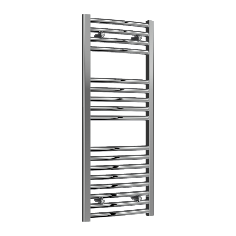 Reina Diva Curved Chrome Towel Rails