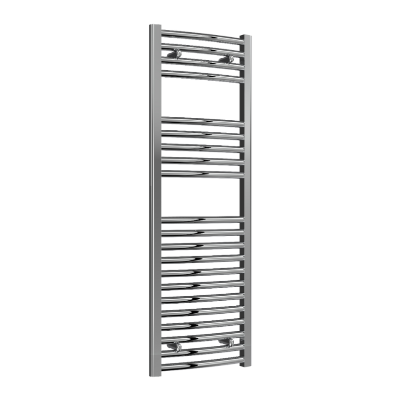 Reina Diva Curved Chrome Towel Rails