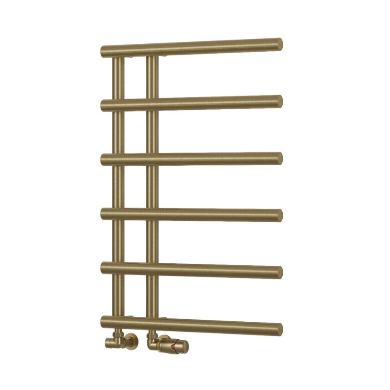 Reina Matera Modern Offset Ladder Towel Radiator Rails