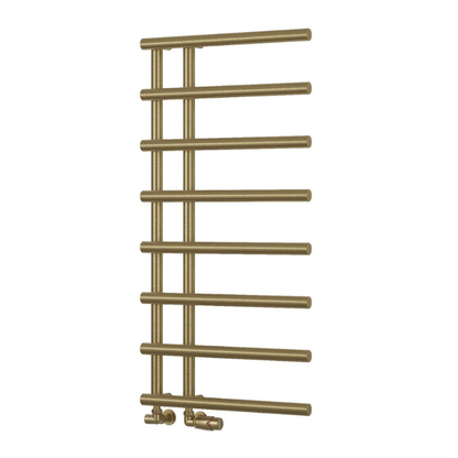 Reina Matera Modern Offset Ladder Towel Radiator Rails