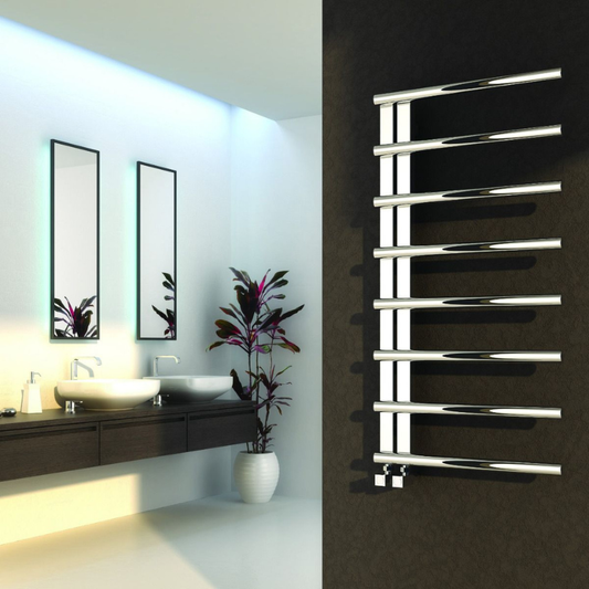 Reina Celico Offset Ladder Towel Rails