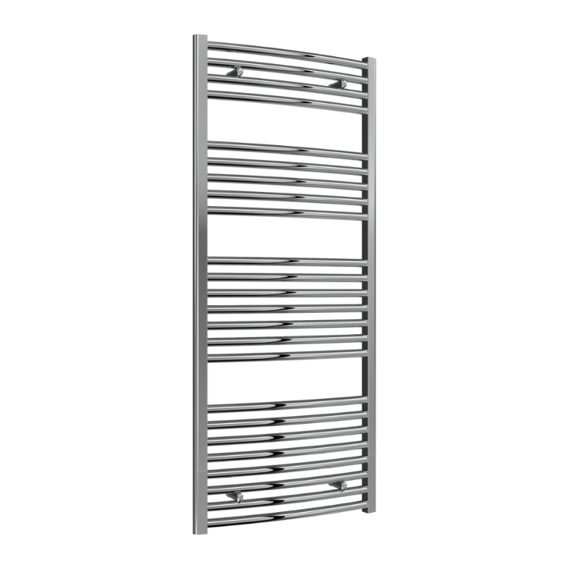 Reina Diva Curved Chrome Towel Rails