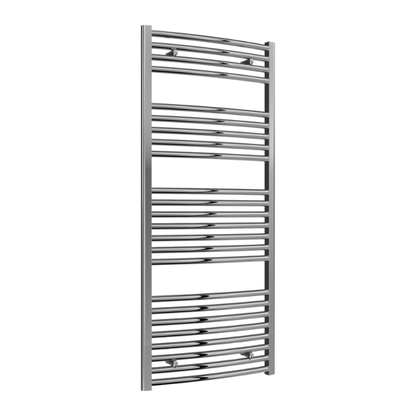 Reina Diva Curved Chrome Towel Rails