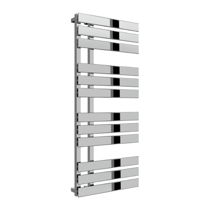 Reina Sesia Modern Offset Ladder Towel Radiator Rail
