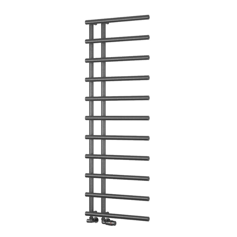 Reina Matera Modern Offset Ladder Towel Radiator Rails