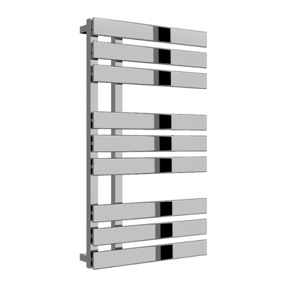 Reina Sesia Modern Offset Ladder Towel Radiator Rail