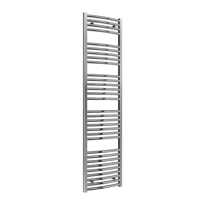Reina Diva Curved Chrome Towel Rails