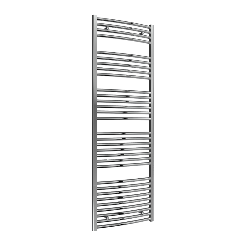 Reina Diva Curved Chrome Towel Rails