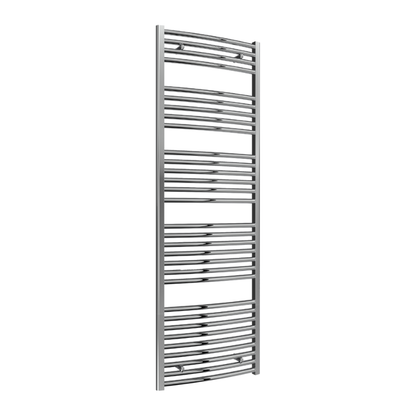 Reina Diva Curved Chrome Towel Rails