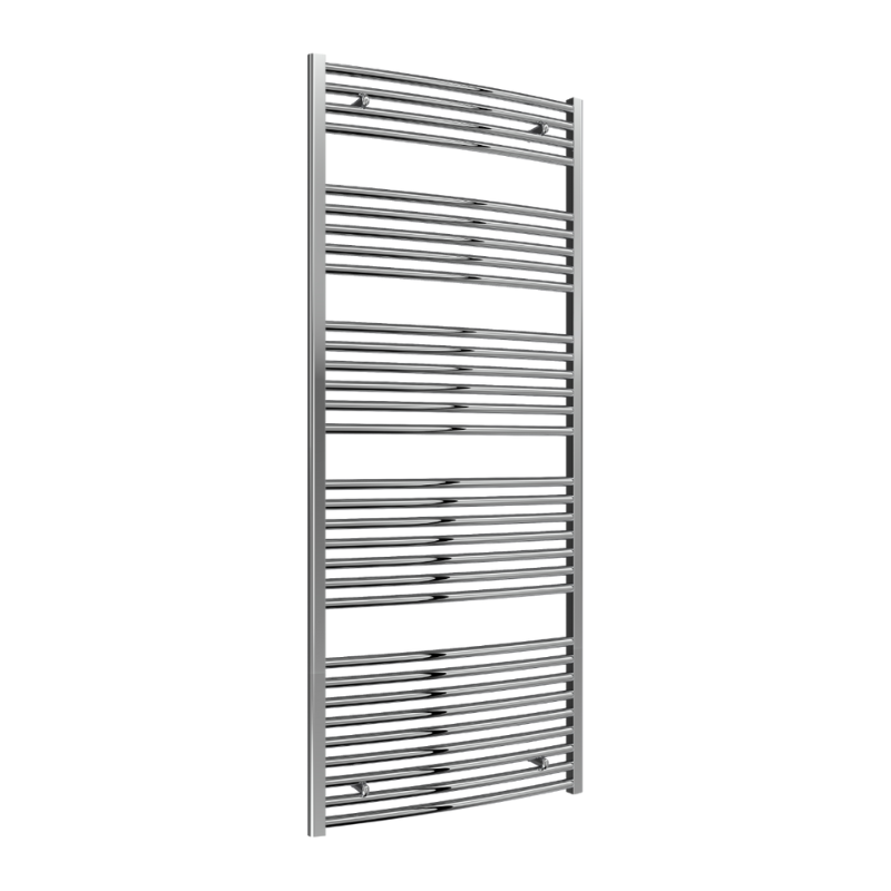 Reina Diva Curved Chrome Towel Rails