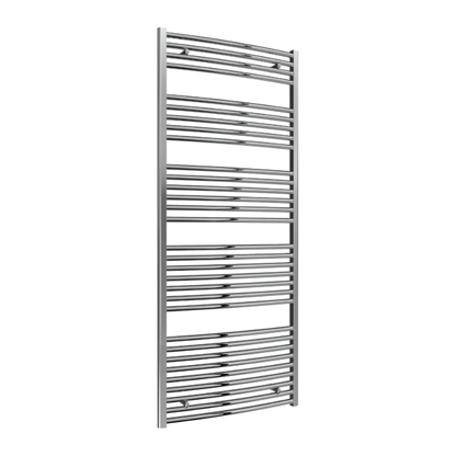 Reina Diva Curved Chrome Towel Rails