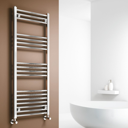Reina Capo Curved Chrome Towel Rails