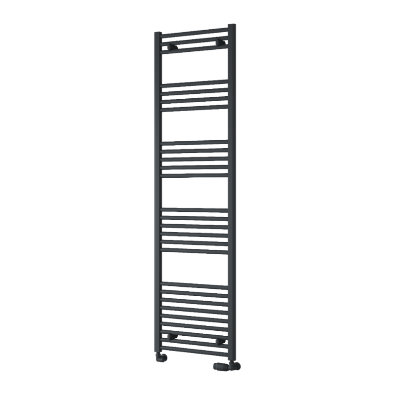 Reina Capo Flat Mild Steel Towel Rail