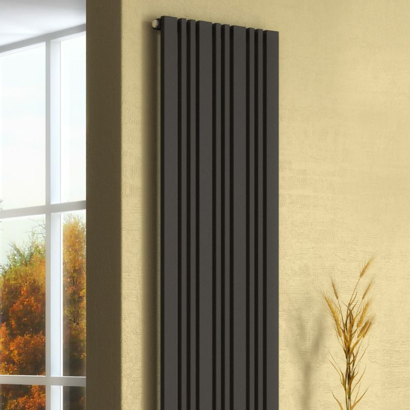 Reina Bonera Vertical Mild Steel Flat Panel Radiator