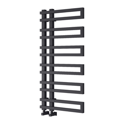 Reina Pietra Modern Offset Ladder Towel Rail 
