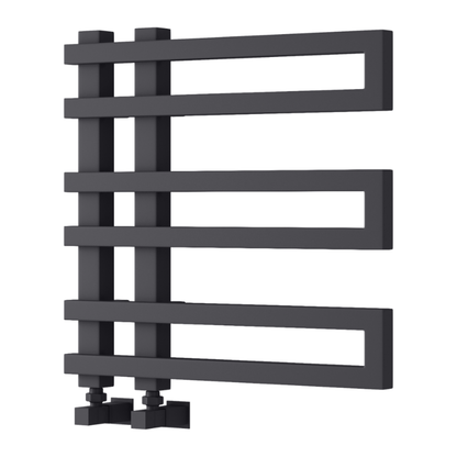 Reina Pietra Modern Offset Ladder Towel Rail 