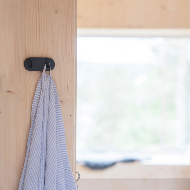 Smedbo HOME Double Towel Hook