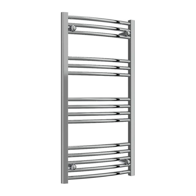 Reina Capo Curved Electric Mild Steel Towel Rail