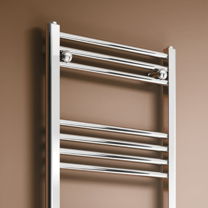 Reina Capo Curved Chrome Towel Rails