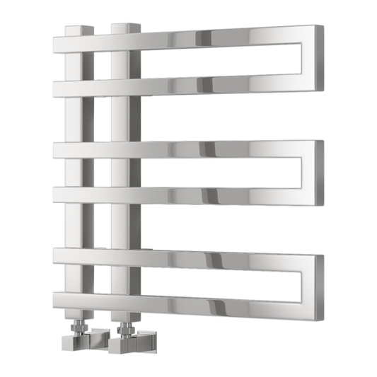 Reina Pietra Modern Offset Ladder Towel Rail 