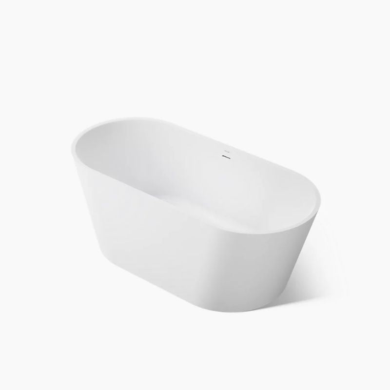 Evok Oval Freestanding Bathtub In White