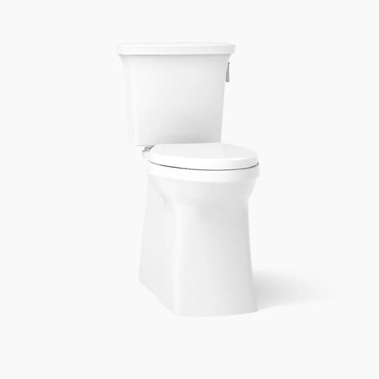 Corbelle Tall Two-Piece Elongated Toilet With Skirted Trapway