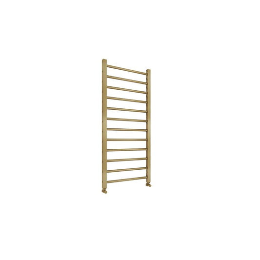 Tailored Bathrooms Sanson Brushed Brass Ladder Towel Rail  | One Colour - Two Sizes