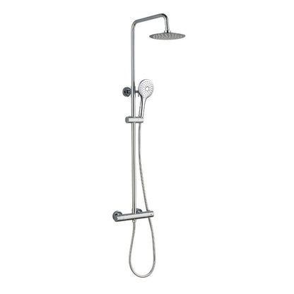 Tailored Bathrooms Menai Premium Round Thermostatic Overhead Shower Kit