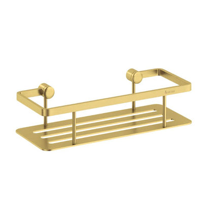 Smedbo Brushed Brass Shower Basket Solid Brass
