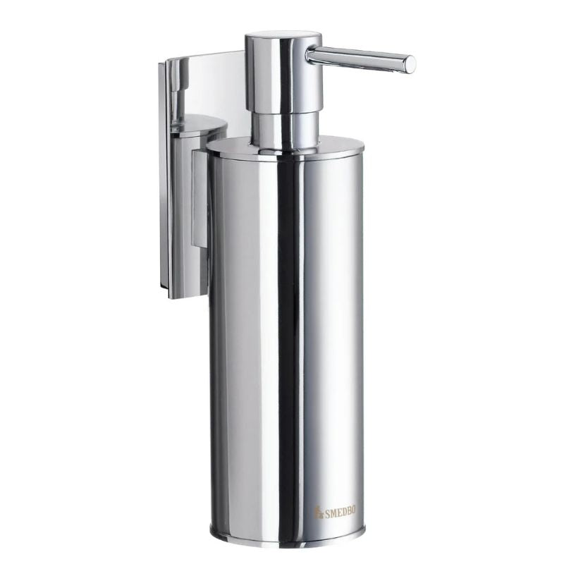 Smedbo Brass Freestanding Soap Dispenser In Polished Chrome 150ml
