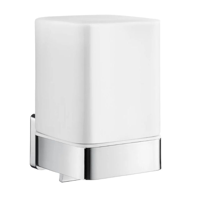 Smedbo ICE Wall-Mounted Soap Dispenser & Holder In Polished Chrome