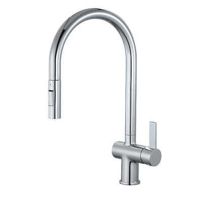 Tailored Bathrooms Mayhill Single Lever Pull-Out Kitchen Mixer Tap Spring Hose