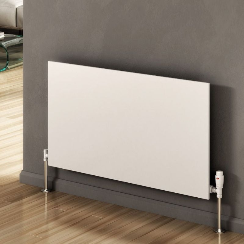 Reina Slimline Horizontal Mild Steel Central Heating Radiator