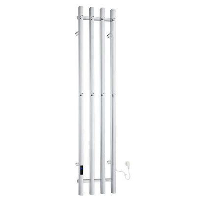 Smedbo DRY Vertical Electric Towel Warmer Polished Stainless Steel