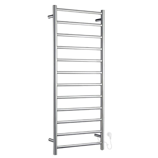 Smedbo DRY High Electric Towel Warmer In Polished Stainless Steel (1212 x 500mm)