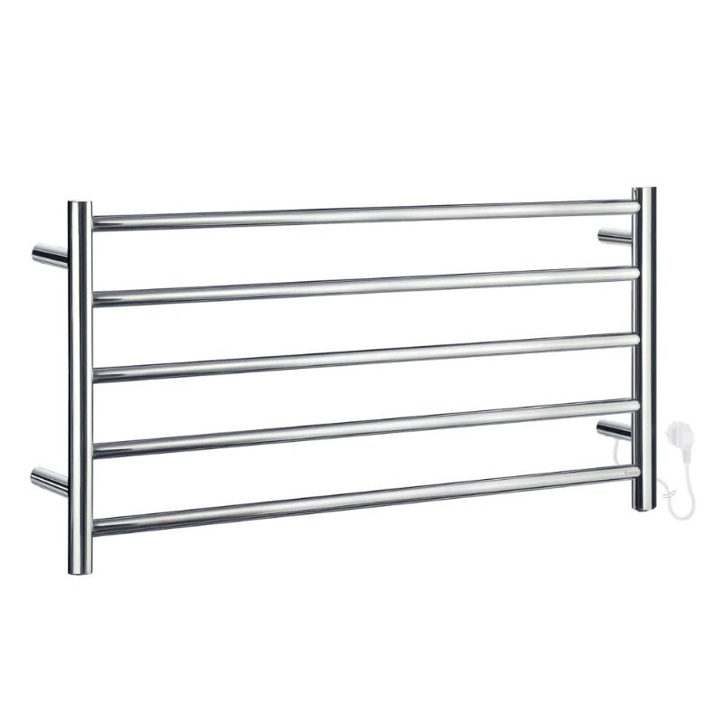Smedbo DRY Wide Electric Towel Warmer In Polished Stainless Steel (1000 × 480mm)