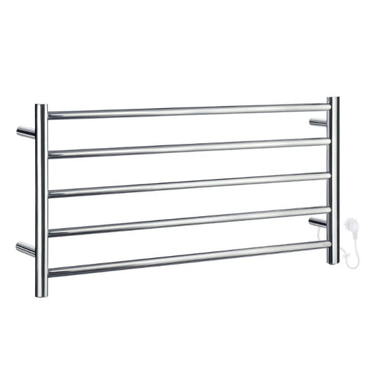 Smedbo DRY Wide Electric Towel Warmer In Polished Stainless Steel (1000 × 480mm)