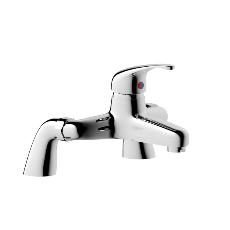 Tailored Bathrooms Plumb Essential Bath Filler Tap In Chrome, 0.5 Bar