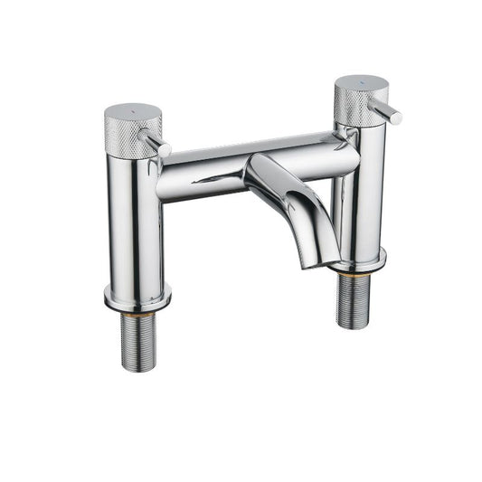 Tailored Bathrooms Redondo Bath Filler Tap Knurled Handle, 0.3–5 Bar