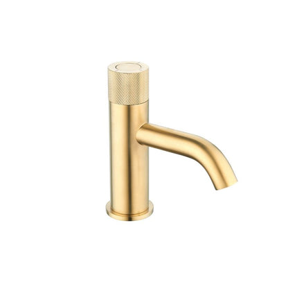TB Redondo Push Button Basin Mixer Tap Knurled, 0.3–5 Bar