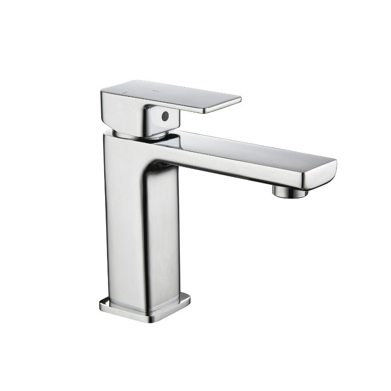 TB Quadrado Basin Mixer Tap ECO Cold Start Waste Included | 4 Colours