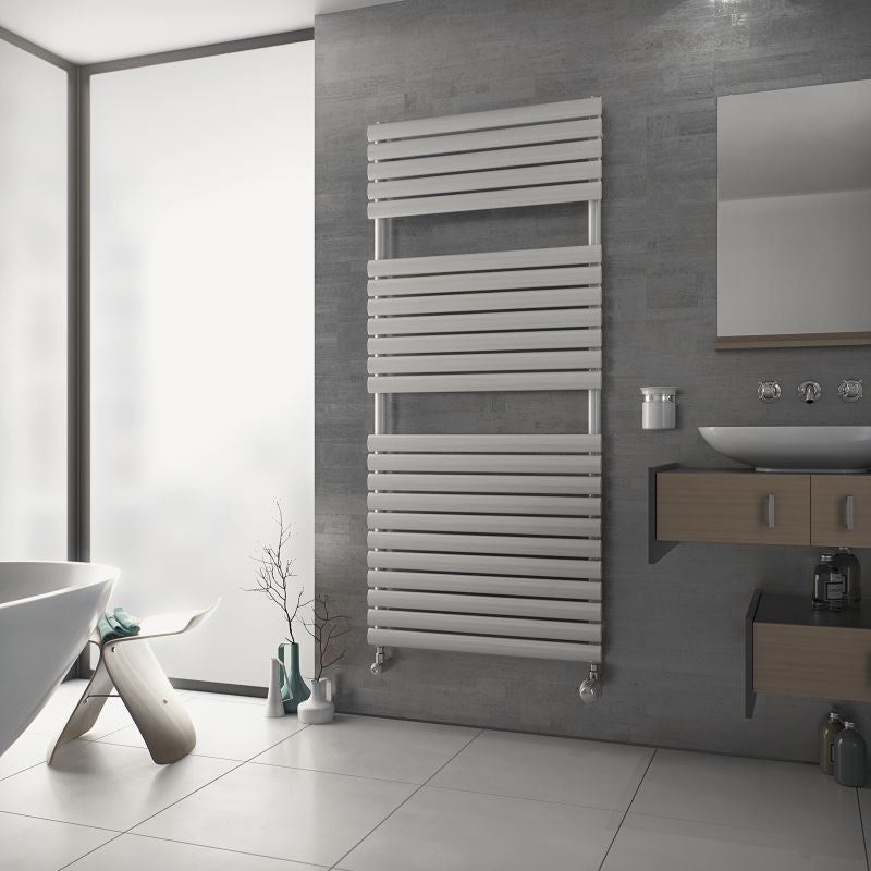 Eucotherm Nova Primus Oval Tube Ladder Towel Radiator 