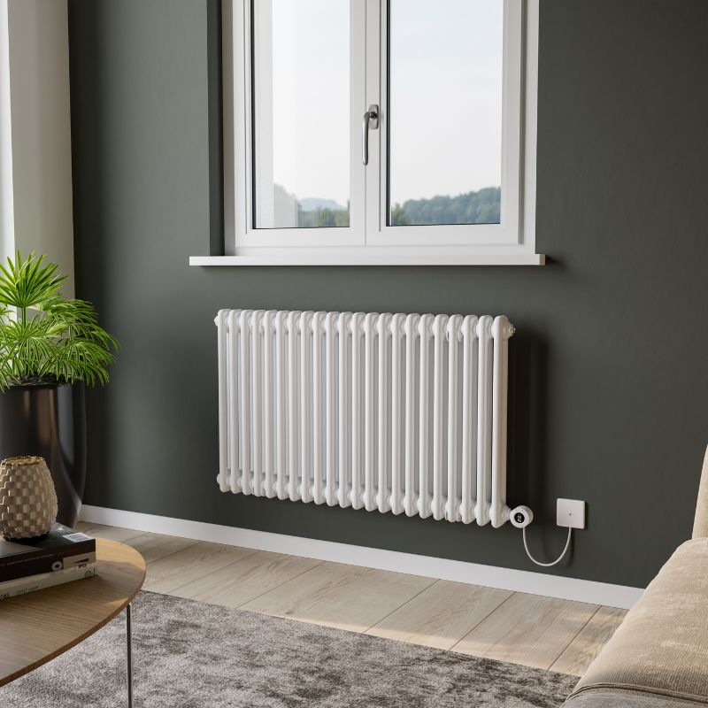 Eucotherm Phoenix Electric 2 Column Radiator with WiFi Control