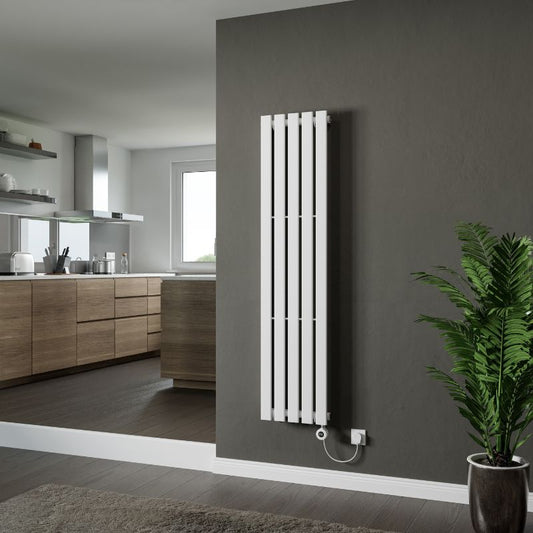 Eucotherm Vega Electric Flat Panel Radiator with WiFi Control | 2 Sizes, 2 colours