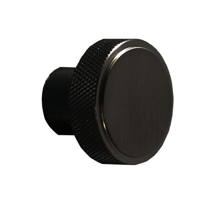 TB Knurled Round Handle - Orca Black (4382)