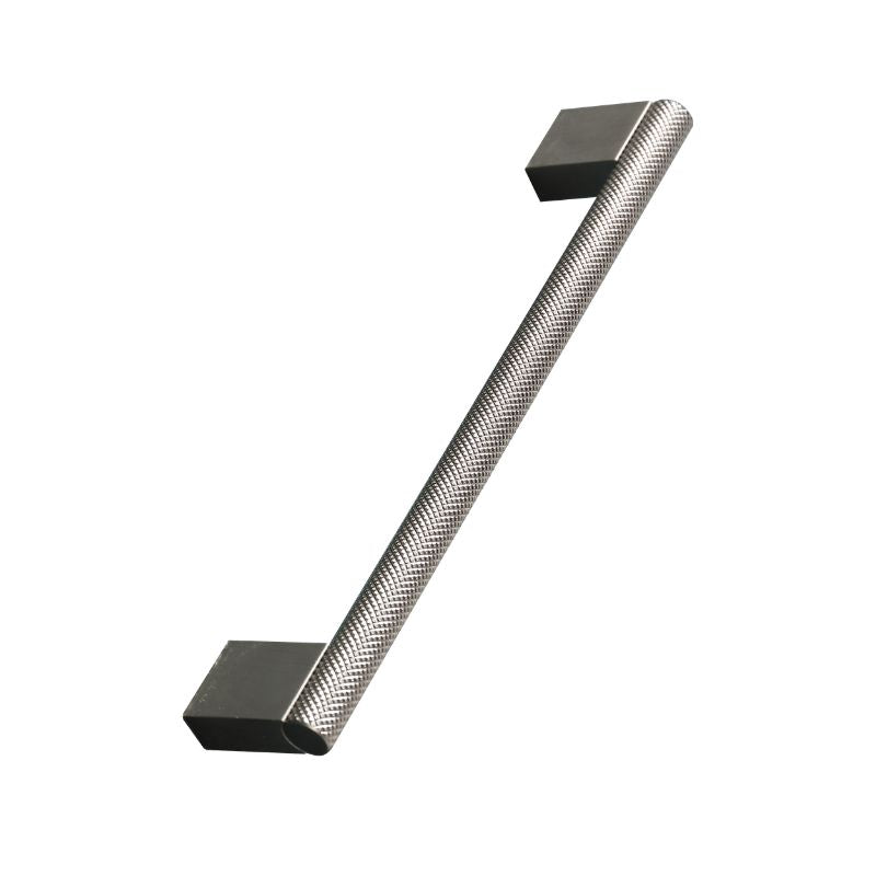 TB Knurled Straight Handle - Satin (4384)