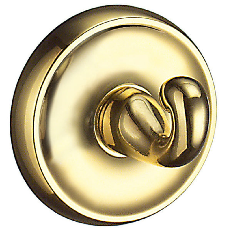 Smedbo VILLA Towel Hook Polished Chrome Brass Hook | 2 Colours, 1 Size