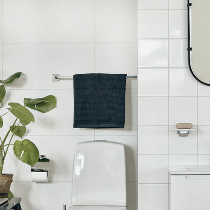 Smedbo ICE Single Towel Rail Polished Chrome Brass