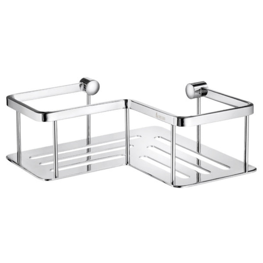 Smedbo SIDELINE Series Corner Shower Basket